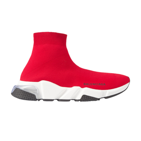 Balenciaga Wmns Speed Trainer 'Clearsole - Red' ᡼