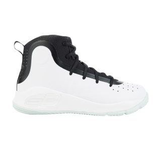 Curry 4 Mid PS 'White Black'