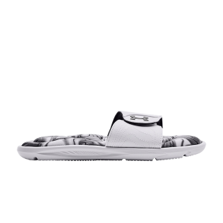 Wmns Ignite 6 Graphic Footbed Slide 'White Jet Grey'