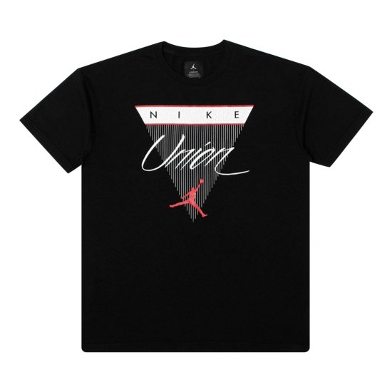 Air Jordan x Union NRG Vault Flight Triangle Tee 'Black' ᡼