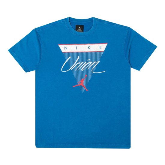 Air Jordan x Union NRG Vault Flight Triangle Tee 'Blue' ᡼