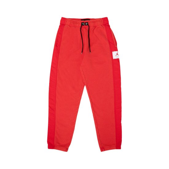 Air Jordan x Union NRG AJ Flight Pants 'Red' ᡼