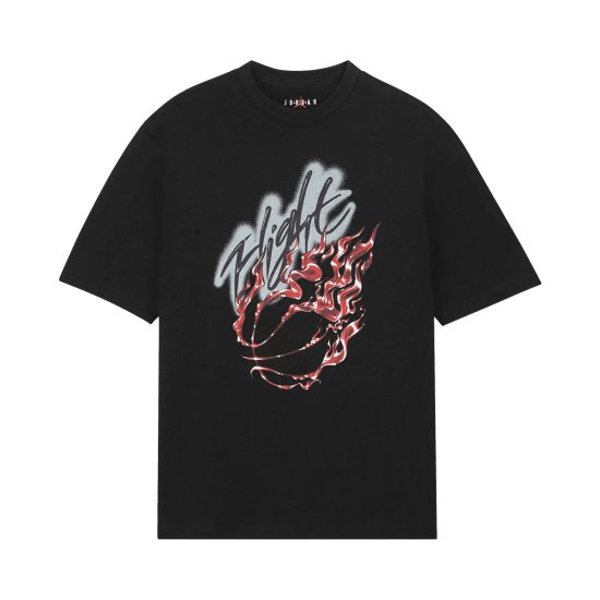 Air Jordan x Travis Scott Flight Graphic T-Shirt 'Black' ᡼