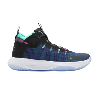 Jordan Jumpman 2020 'Black Green Glow Blue Void'