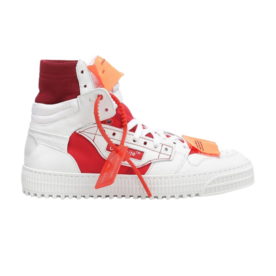 Off-White Off Court High 'White Red' ᡼