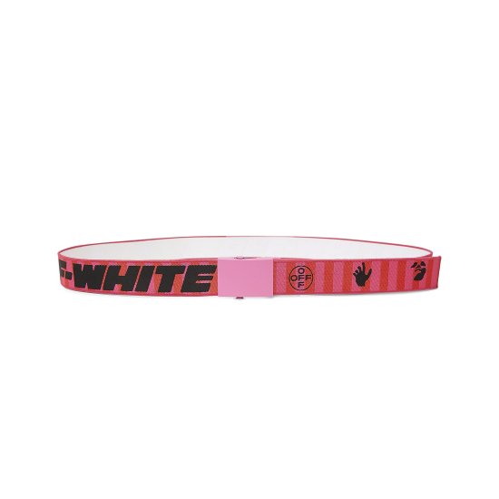 Off-White New Reversible Industrial Belt 'Red/Fuchsia' ᡼