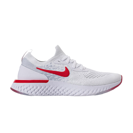 Epic React Flyknit GS 'White University Red' ᡼