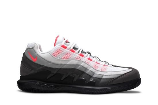 NikeCourt Zoom Vapor X Air Max 95 Solar Red NBA