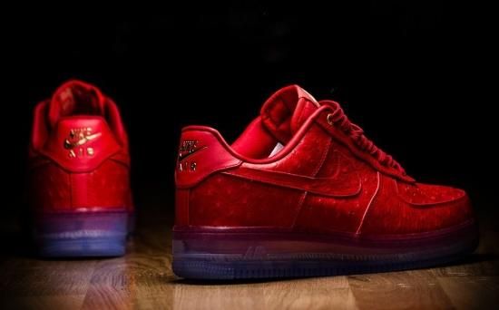 Air force 1 low cmft lux red ostrich sale