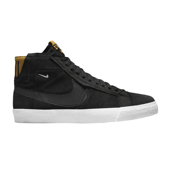 Zoom Blazer Mid Premium SB 'Black Patchwork' ᡼