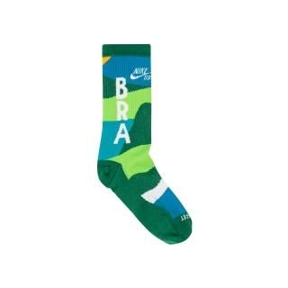 Nike SB x Parra Brazil Federation Kit Socks 'White/Clover'
