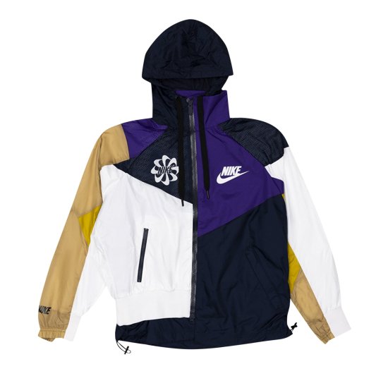 Nike x Sacai Hooded Anorak 'Obsidian/Court Purple' ᡼