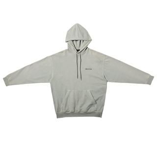 Balenciaga Medium Fit Hoodie Bb Corp 'Grey'