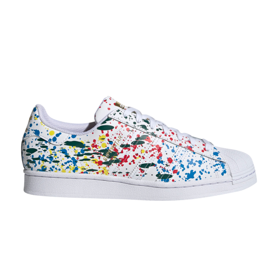 Superstar 'Splashes, Splatter and Drips - White' ᡼