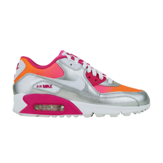 Air Max 90 Premium Leather GS 'Bright Citrus Pink Glow' ͥ