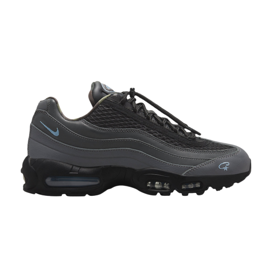 Nike air max 95 black and blue deals