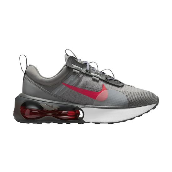 Air Max 2021 GS 'Flat Pewter Siren Red' ᡼