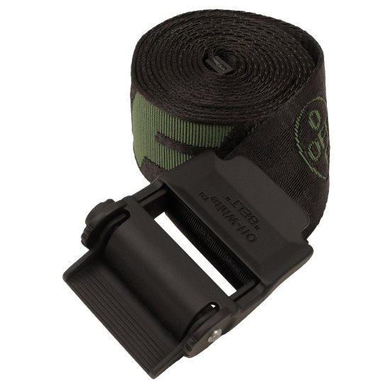 Off-White 2.0 Industrial Long Belt 'Black/Army Green' ᡼