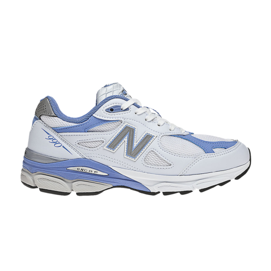 Wmns 990v3 Made In USA Wide 'White Blue' ᡼