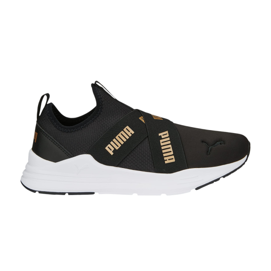 Wired Run Slip-on 'Metallic - Black Gold' ᡼