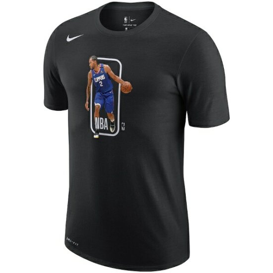 カワイ・レナード ロサンゼルスクリッパーズ Nike パフォーマンス Tシャツ - ブラック - NBAグッズ バスケショップ通販専門店 ロッカーズ
