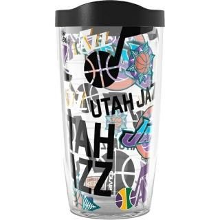 ユタジャズ Tervis 16オンス(473ml) オールオーバー クラシック タンブラー