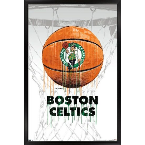 ボストンセルティックス 88.9cm x 61.0cm フレームd ポスター - NBAグッズ バスケショップ通販専門店 ロッカーズ
