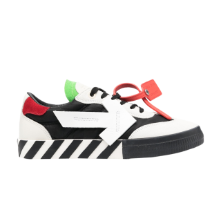 Off-White Floating Arrow Low Vulc Leather 'White Black Green' ͥ