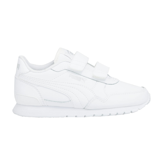 ST Runner v3 Leather Little Kid 'Triple White' ᡼