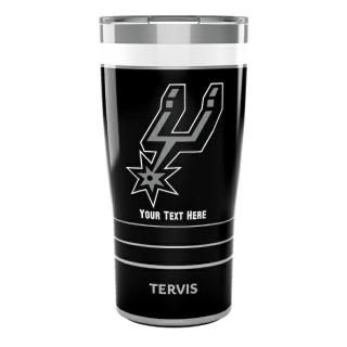 サンアントニオスパーズ Tervis 20オンス. (入れたい「文字」を備考欄に記入) MVP ファン ステンレス スティール タンブラー