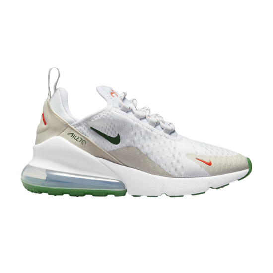 Air Max 270 GS 'White Green Orange' ᡼