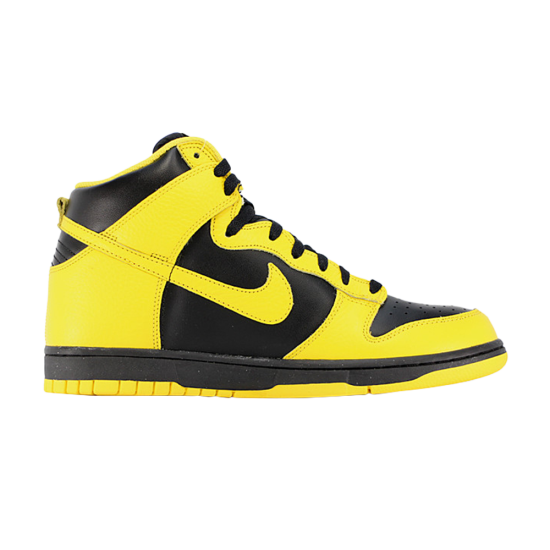 Dunk High 'Black Varsity Maize' ᡼