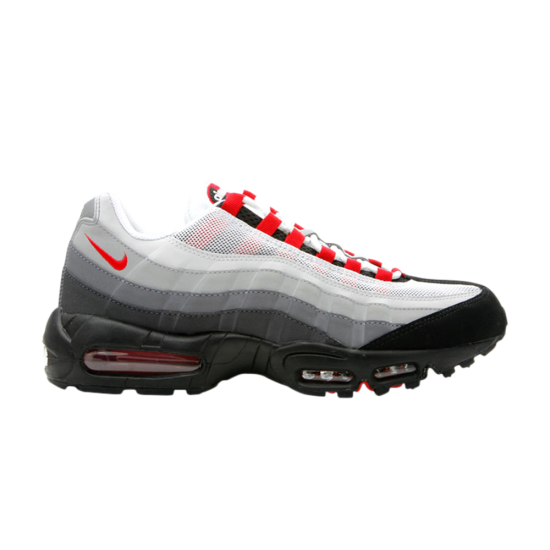 Air Max 95 'White Sport Red Grey' 2009 ᡼