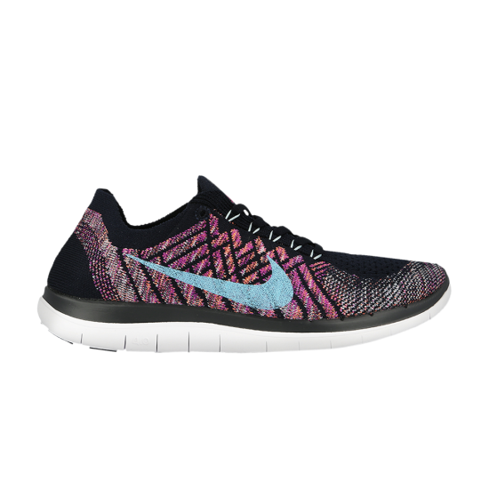 Wmns Free 4.0 Flyknit 'Dark Obsidian Vivid Purple' ᡼