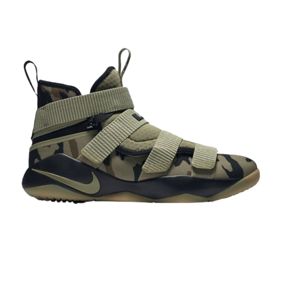 LeBron Soldier 11 Flyease 'Neutral Olive' ᡼