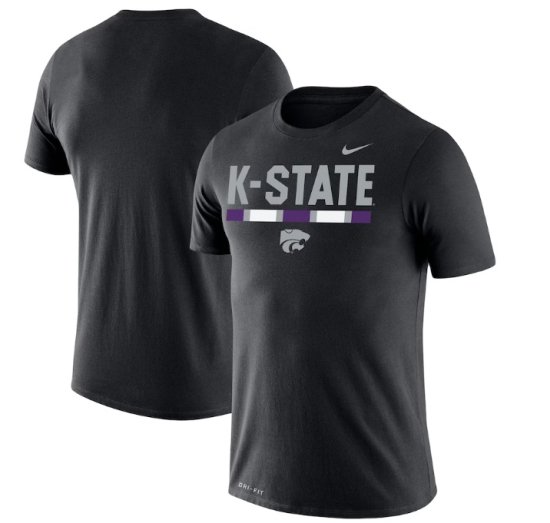 Kansas State Wildcats Nike Team DNA Legend Performance T-Shirt - Black ᡼