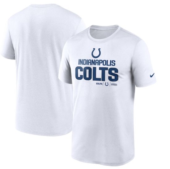 Indianapolis Colts Nike Legend Community Performance T-Shirt - White
 ᡼
