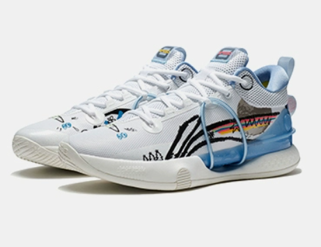 リーニン LI-Ning ジミーバトラー blitz ホワイト×ブルー - NBA リーニン LI-Ning ジミーバトラー blitz ホワイト×ブルー - NBA