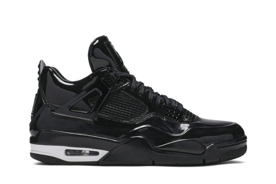 Air Jordan 4 Retro 11Lab4 'Black Patent Leather' ᡼