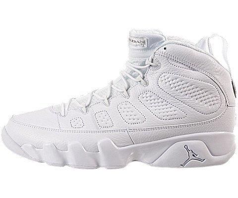 Air jordan clearance 9 all white