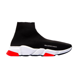 Balenciaga Wmns Valencia Speed Runner 'Black White Red' ͥ