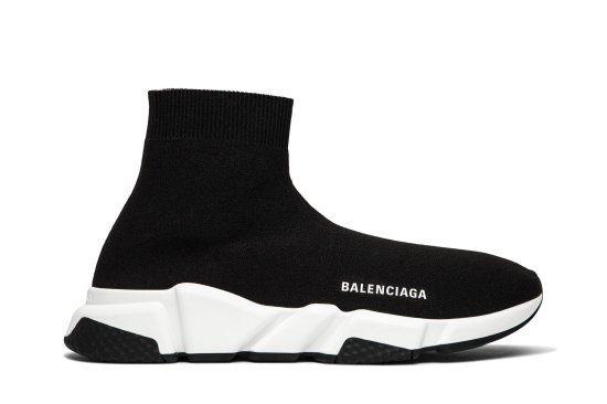Balenciaga Speed Sneaker 'Black White' 2018 ᡼