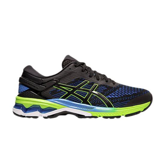 Gel Kayano 26 'Black Electric Blue' ᡼