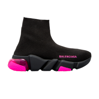 Balenciaga Wmns Speed Trainer 'Clear Sole - Black Pink'
