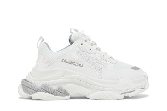 Balenciaga Wmns Triple S Sneaker 'White' ᡼