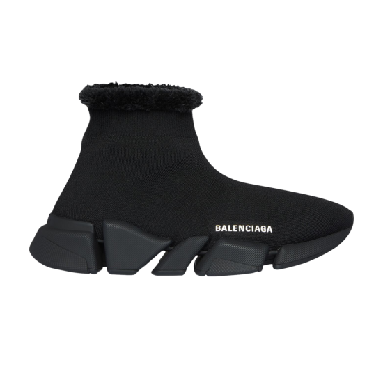 Balenciaga Wmns Recycled Speed 2.0 Sneaker 'Black' ᡼