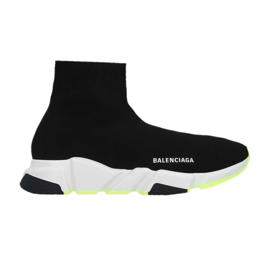 Balenciaga Speed Sneaker 'Black Fluo Yellow' ᡼