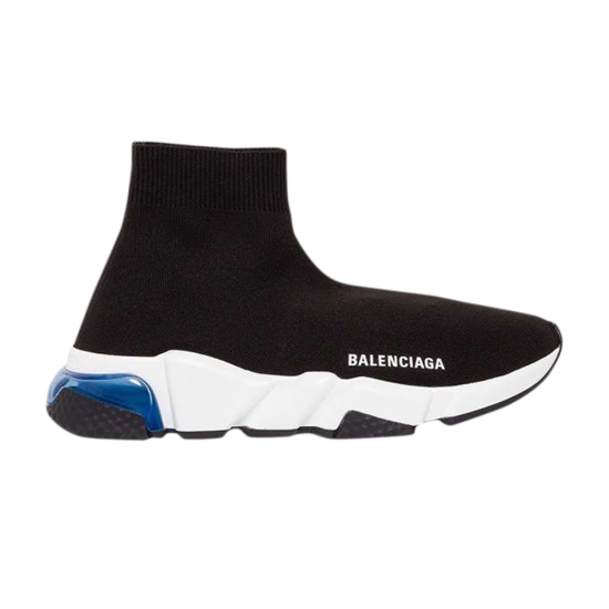 Balenciaga Wmns Speed Sneaker 'Clearsole - Black Blue' ᡼
