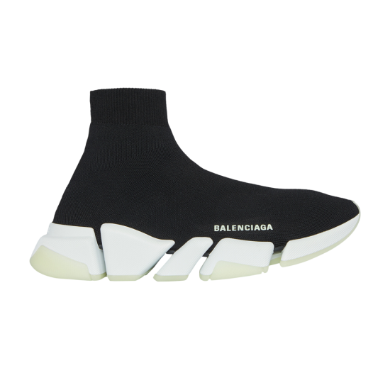 Balenciaga Speed 2.0 Sneaker 'Black Glow In The Dark' ᡼