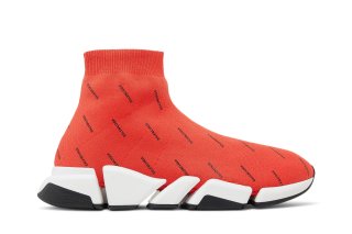 Balenciaga Speed 2.0 Sneaker 'All Over Logo - Intense Red' ͥ